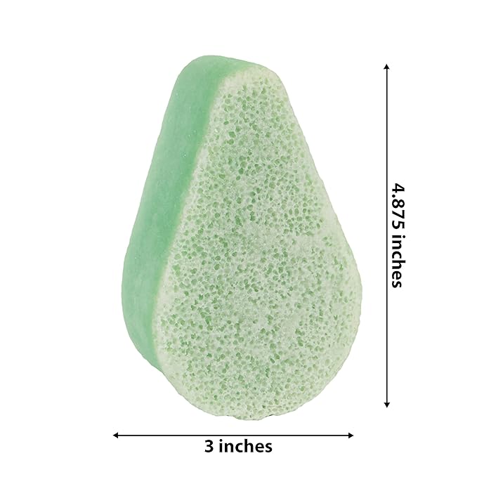 Spongeables Anti Cellulite Body Wash in a 20+ Wash Sponge, Apple, 1 Count