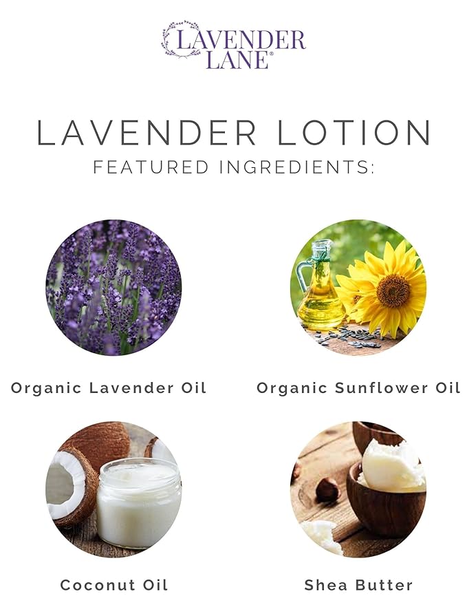 LAVENDER LANE Black Cherry Merlot Hand & Body Lotion, 9 oz - Soothing Goat's Milk, Moisturizing Shea Butter, Grown & Made in USA