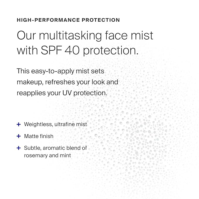 Supergoop! (Re)setting Refreshing Mist, 3.4 fl oz - SPF 40 PA+++ Facial Mist - Sets Makeup, Refreshes UV Protection & Helps Filter Pollution - Light, Natural Scent