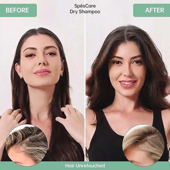 Dry Shampoo Spray, Sweet Grapefruit, 3.95 oz (Green)