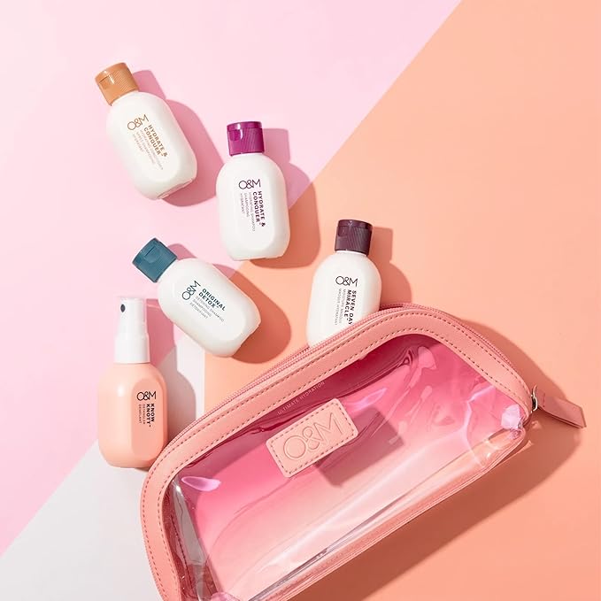 O&M Hydrate & Conquer Conditioner For Dry Hair, Colour Safe, Sulfate Free, Parabens, Silicones, MIT, Phthalates, Triclosan, Propylene Glycol & Gluten, PETA Certified & Vegan, Australian Made, 50ml