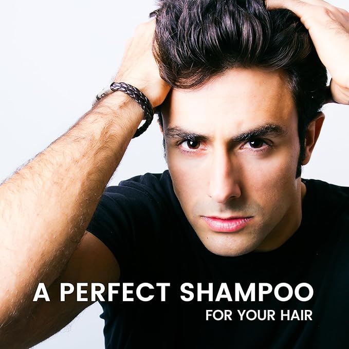 MGA Vegan Hair Shampoo - Organic Formula With Lemon Tea Tree for All Hair Types | Hair Care Product with Natural Herbal Scent | Parabens Silicone & Sulfate Free Dandruff Shampoo | Unisex | 32 Fl Oz