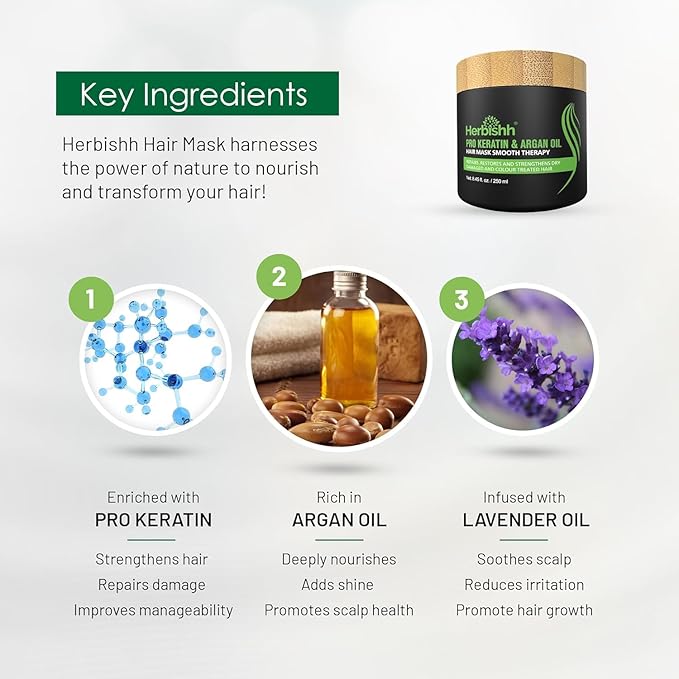 Natrual Brown Rapid Infusion Hair Color Cream, Permanent Hair Dye in One Minute with Comb Applicator and Argan Oil Deep Conditioning Hair Mask 8.45 FL OZ Combo Pack