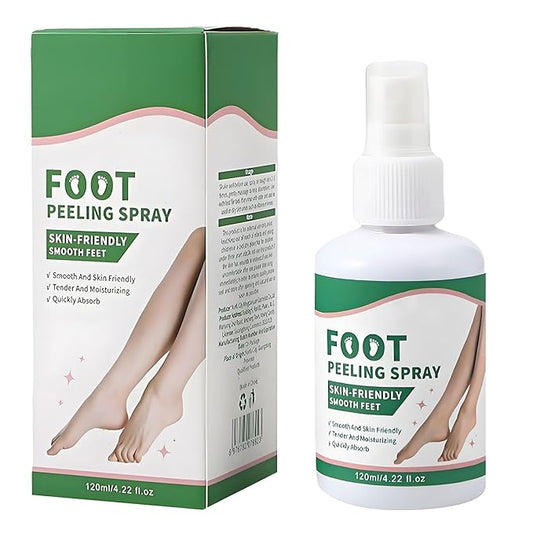 Peele Foot Spray, Peele Instant Foot Peeling Spray, Exfoliating Foot Mask For Summer, Instantly Remove Dead Skin, Hydrate & Nourish, Exfoliate Dry, Rough Skin (1 pc)
