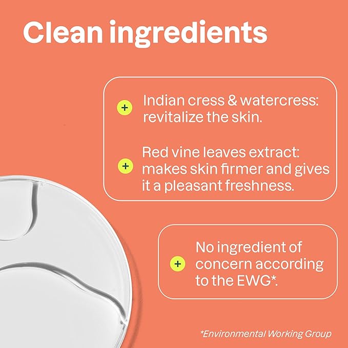 ATTITUDE Body Wash, EWG Verified Shower Gel, Dermatologically Tested, Plant and Mineral-Based, Vegan Personal Care Products, Red Vine Leaves, 16 Fl Oz (Pack of 6)