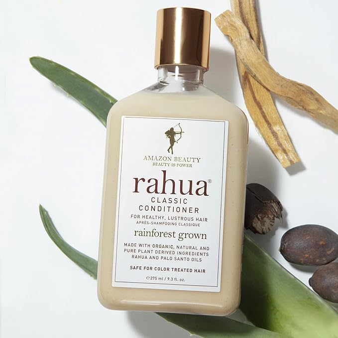 Rahua Classic Hair Conditioner, 9.3 Fl Oz, Moisturizing Conditioner, Naturally Infused, Plant Powered Ingredients, Palo Santo, For Dry Damaged Hair, Hair Care for Soft & Shiny Hair, Scalp Care, Vegan