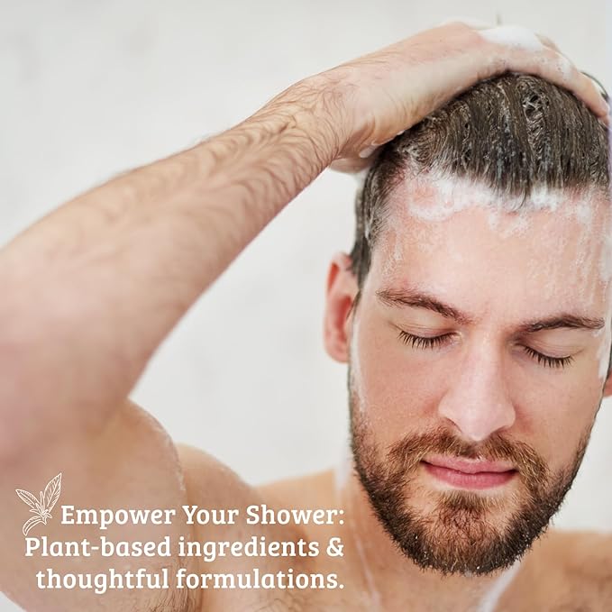 Pharmacopia Verbena Body Wash - Natural Shower Gel, Moisturizing and Nourishing Body Cleanser - Infused with Organic Aloe Vera, Coconut Oil, and Green Tea Extract - Vegan, and Cruelty-Free, 16 oz