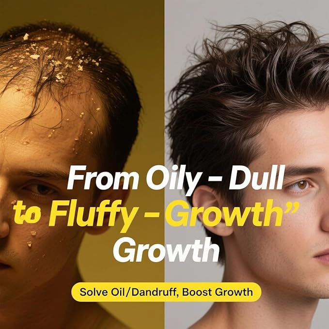 Rosemary and Batana Shampoo for Thicker Hair - Controls Oil and Dandruff,Promotes Hair Growth,Scalp Soothing Natural Ingredients,Voluminous Shine for All Hair Types (100ML)