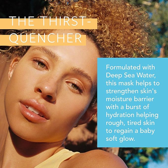 LAPCOS Aqua Sheet Mask, Hydrating Daily Plankton