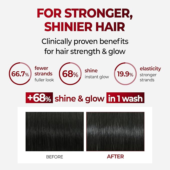 KUNDAL Official Caffeine Scalp Shampoo, 16.9 fl oz (500 ml), White Musk