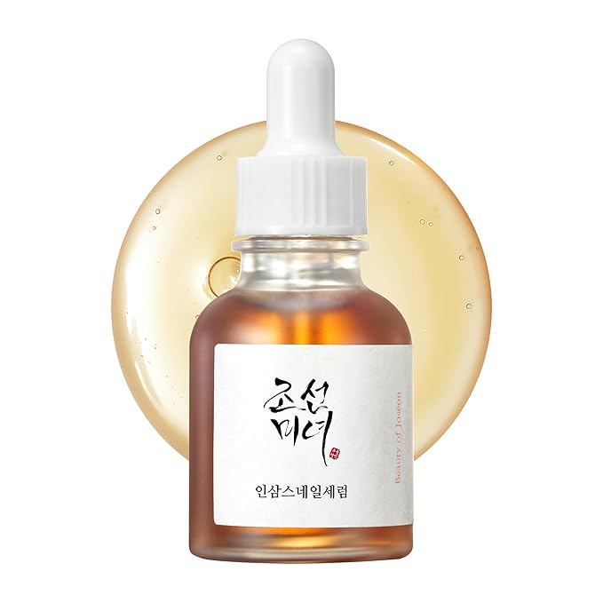 Beauty of Joseon Revive Snail Mucin Ginseng Serum Hydrating Peptide Facial Moisturizer Dark Spot Acne Scar Remover for Sensitive Face. Korean Skin Care for Men and Women, 30ml, 1fl. oz