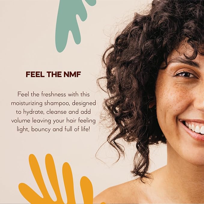 HairTry - Feel The NMF – Family Hydrating Shampoo for Scalp and Hair – With Polyplant Moisturizing Complex, Panthenol, and NMF – Net 17.59 Fl. Oz/ 500 ml