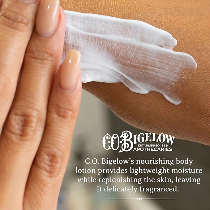 C.O. Bigelow Aqua Mellis Body Lotion, Iconic Collection Moisturizing Body Lotion with Shea Butter, Borage Oil & Grapeseed Oil, 10.5 Fl Oz