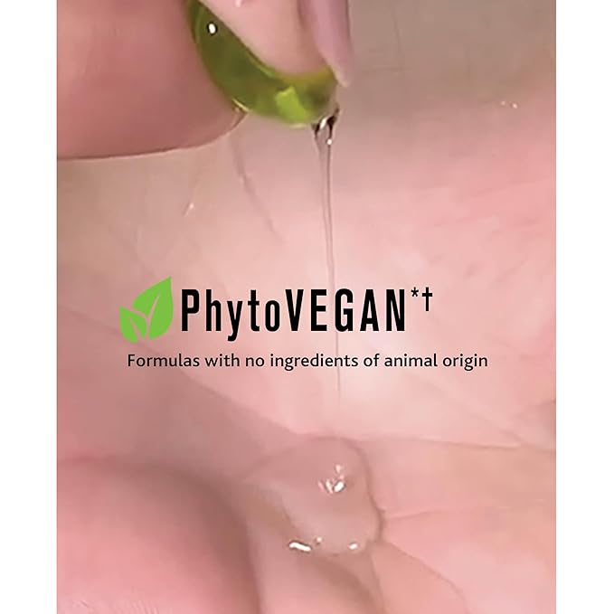 Strength Repair Hair Oil Capsules – SNOBGIRLS STRONGFORCE – Vegan Leave-In Serum for Weak or Breakage-Prone Hair – With Argan, Peptides & Ceramides – Split-End Sealer & Shine – 15 Ct