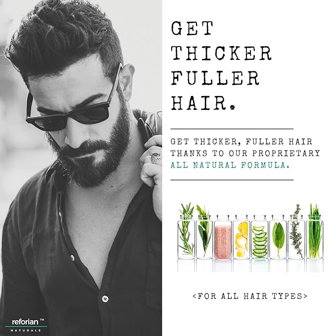 Anti Dandruff Shampoo for Men Tea Tree Oil Shampoo for Dandruff Treatment Natural Zinc Shampoo for Thinning Hair Thickening Shampoo for Men Hair Loss Mens Biotin Shampoo