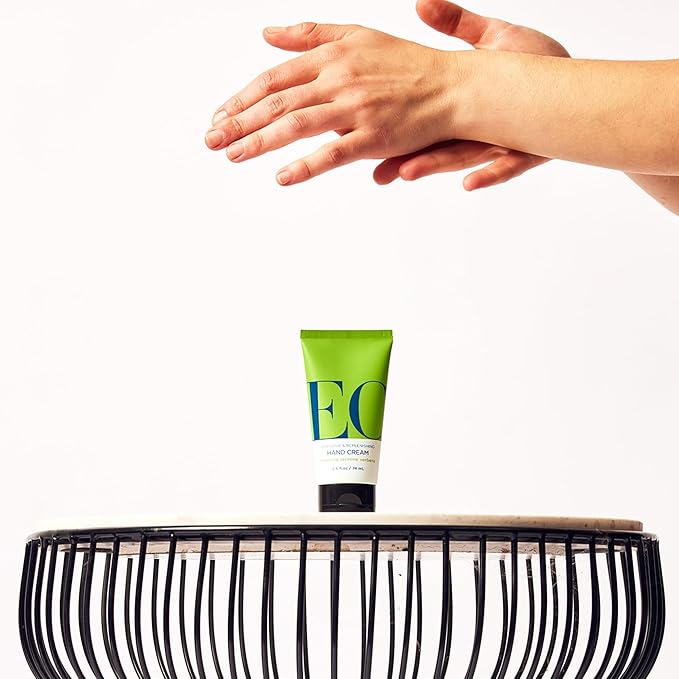 EO Hand Cream, 2.5 Ounce (Pack of 2), Jasmine Verbena, Moisturizer for Dry Skin
