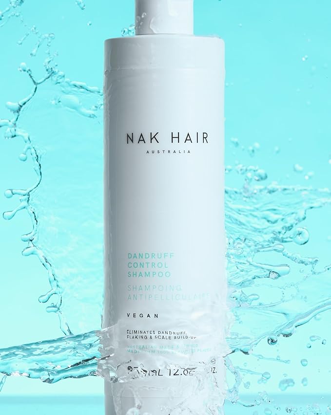 NAK Hair Dandruff Control Shampoo 375ml - Anti-Dandruff & Flake Cleanse