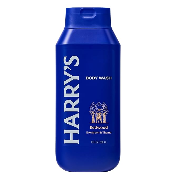 Harry's Men's Body Wash - Redwood - (3 Pack) 18 fl oz - Shower Gel for Men - No Parabens, Sulfates, or Dyes