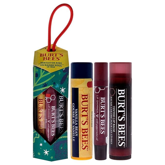 Burts Bees Mistletoe Kiss Red Holiday Gift
