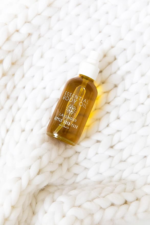 Little Seed Farm Essential Body Oil, Lavender, 4.0 Ounce