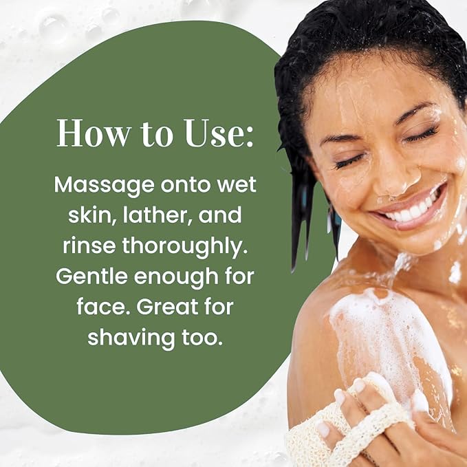 Saavy Naturals Tropical Coconut Body Wash, Moisturizing Shower Gel for Men & Women, Vegan Formula with Coconut Oil, Shea Butter, and Aloe Vera - 8.5 Fl Oz, 2 Pack Made in the USA