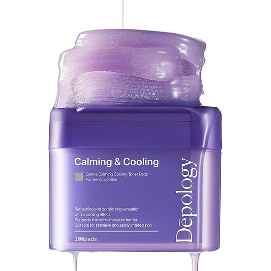 depology Blemish & Tone Toner Pads [Upgraded] – Helps Fade Dark Spots Facial Pads & Uneven Skin Tone with Lactic Acid, Bakuchiol & Centella, Daily Exfoliating for Sensitive Skin