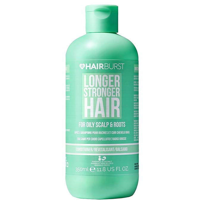 HAIR BURST Hair Conditioner for Oily Roots and Scalp - Removes Excess Sebum and Greasy Oil Build-Up - Vegan -11.8 FL. OZ