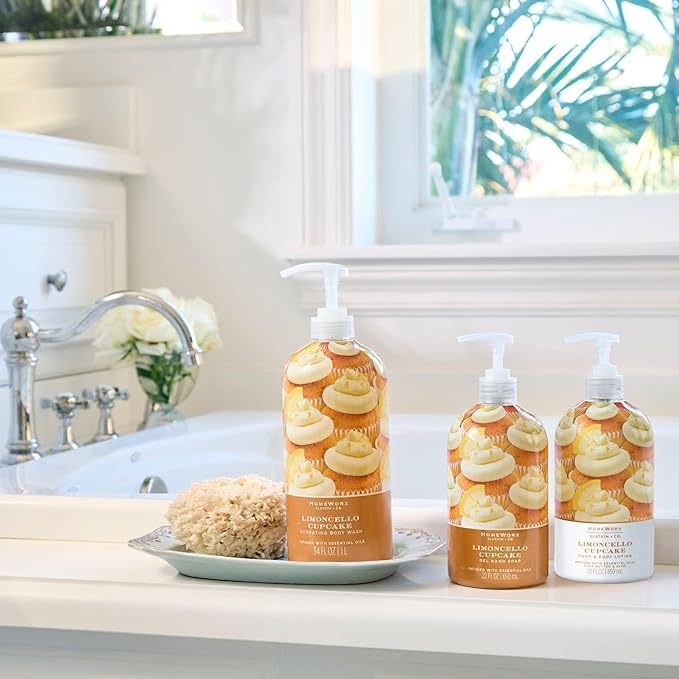 Homeworx by SLATKIN + CO. 22 fl oz. Body Lotion- Limoncello Cupcake