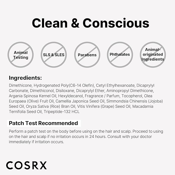 COSRX PEPTIDE 132 Hair Care Set - Bonding Shampoo, Treatment & Oil Serum, Bond Repair Treatment Hair Gift Set for Damaged, Dry Hair, Daily Scalp Treatment for Dandruff, Dry, Itchy or Flaky Scalp