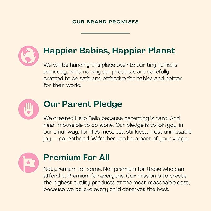 Hello Bello Kid’s Conditioner - Hypoallergenic, pH-Balanced & Dermatologist-Tested - Thoughtful Ingredients - Watermelon, 10 Fl Oz (2 Pack)