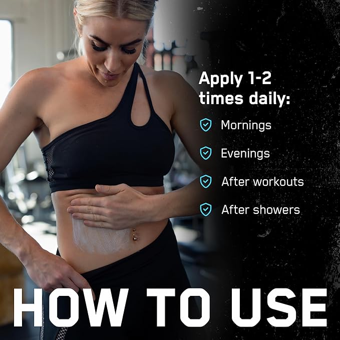 SteelFit Firming Body Lotion - Contouring & Skin Tightening Cream for Body - Firm & Tone Cellulite Remover for Legs Belly & Saggy Skin - Nourishing & Soothing with Shea & Cocoa Butter - Milk & Honey