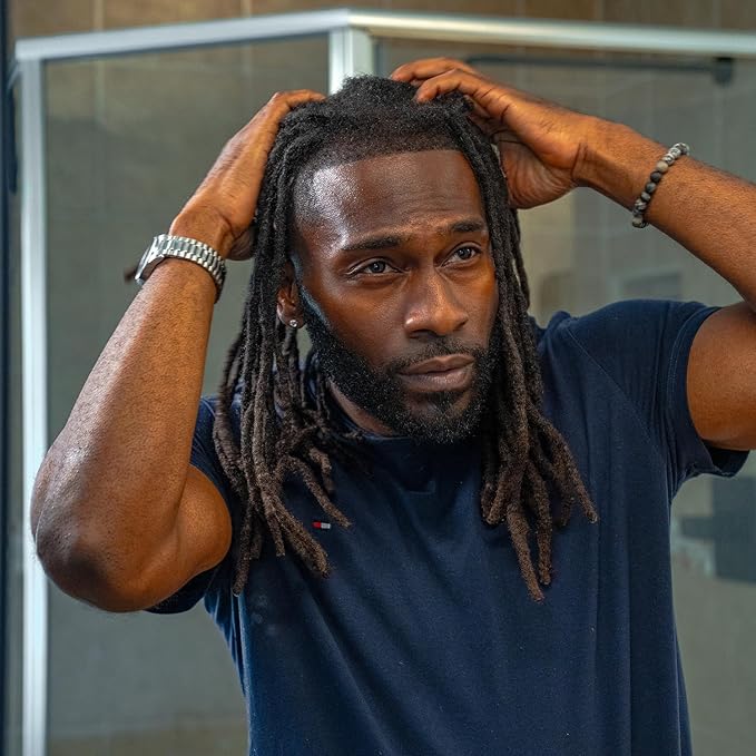 Badger Organic Jojoba Hair Oil & Dry Scalp Treatment, Soothing & Moisturizing Itchy Dry Scalp Oil, Rosemary Hair Oil, Organic Jojoba Oil Hair & Scalp Moisturizer, 2 fl oz Glass Bottle