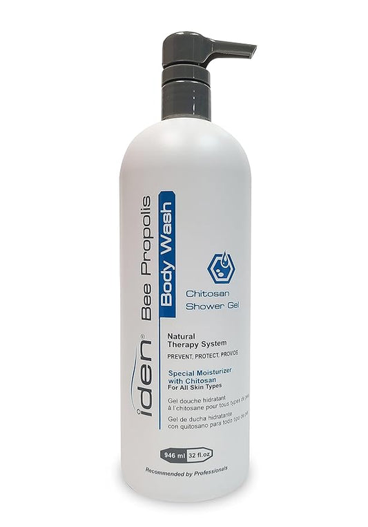 IDEN Bee Propolis Body Wash. For Sensitive Skin, Hydrates & Softens, 32 fl.oz