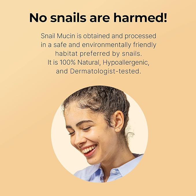 Korean Skin Care - Pack of 12 Snail Mucin Face Masks. Deep Moisturizing for Dry Treatment. Gentle on Sensitive Skin. No Parabens, No Sulfates, Never Tested on Animals
