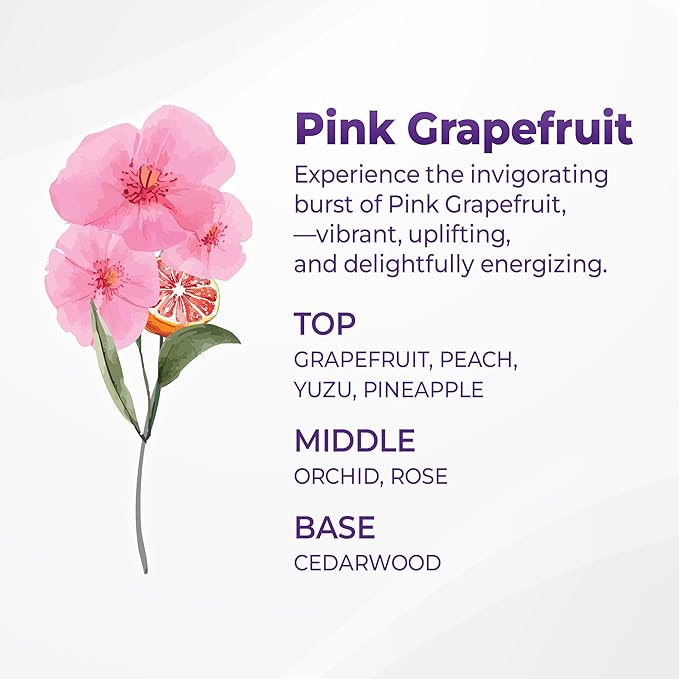 KUNDAL Korean Shampoo and Conditioner Set – [Pink Grapefruit], Salon-quality, Long Lasting Scent, Moisturizing, Sulfate-Free Formula with Argan & Macadamia Oil, 16.9 fl oz (2 Pack)