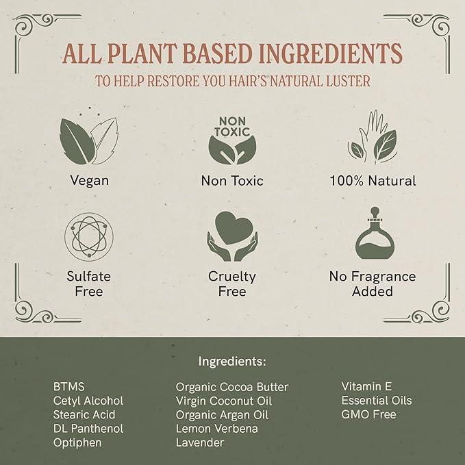 J·R·LIGGETT'S Hair Conditioner Bar - Dry Bar For Curly Hair - Plant Based Ingredients - Zero Waste, Sulfate & Cruelty-Free Conditioner - 1.75 Ounces