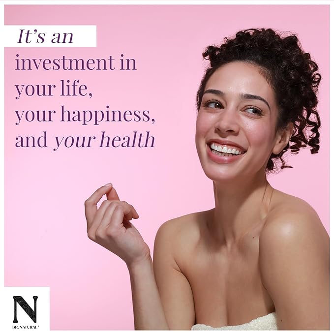 Dr. Natural Hemp Body Wash, Citrus, 32 oz - Pure Plant-Based Body Wash - Deep Cleansing and Moisturizing with Organic Shea Butter - Enriched with Hemp Seed Oil - Suitable for Sensitive Skin