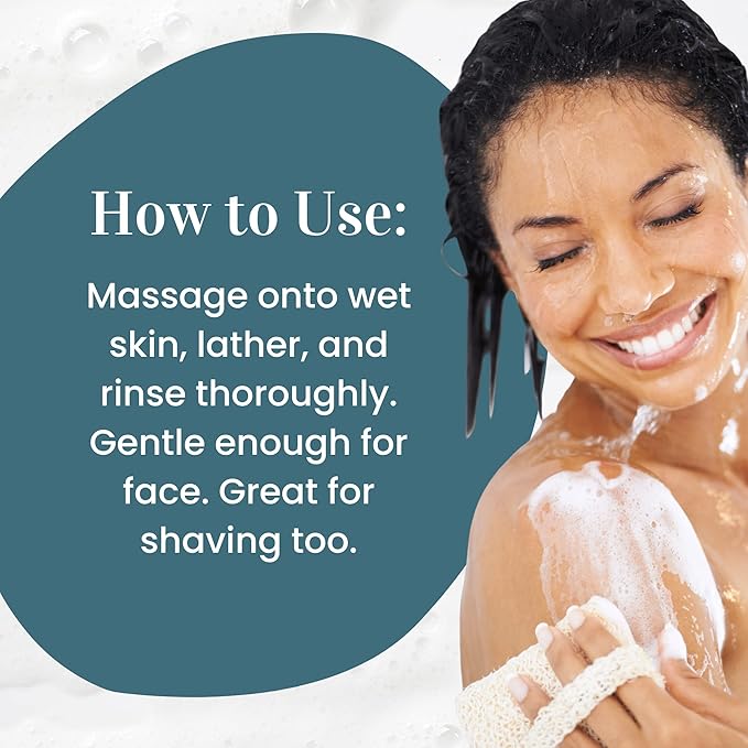 Saavy Naturals Bulgarian Rose Body Wash, Moisturizing Shower Gel for Men & Women, Vegan Formula with Coconut Oil, Shea Butter, and Aloe Vera - 8.5 Fl Oz, 2 Pack Made in the USA