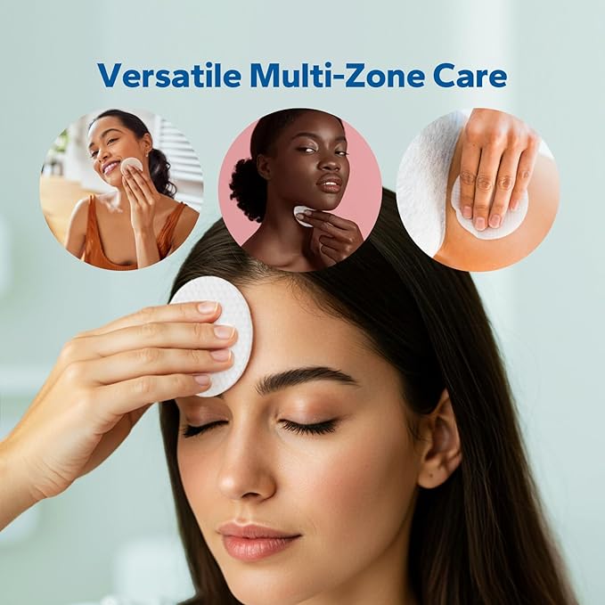 Glycolic Acid 20% Resurfacing Pads (60 Count), 20% Ultra Pure Glycolic Acid + 2% Salicylic Acid, Exfoliating Peel Pads for Face & Body, Effective Chemical with Vitamin B&C&E