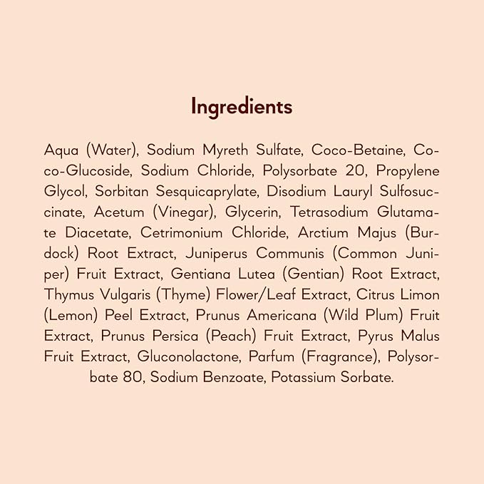 HairTry - Take Off The Sebum – Deep-Cleansing Shampoo for Oily Scalps and Volume Boost – with 1% Fruit Vinegar and 2% Polyplant A/S Complex, Net 17.59 Fl. Oz/ 500 ml