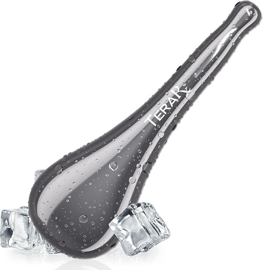 TeraRX® Terahertz Stone Meridian Dial Bar Tool – Authentic Terahertz Gua Sha Facial Tool with Acupressure Tip for Face, Neck, Back & Body – Energy Stone Scraping Tools for Circulation & Relaxation