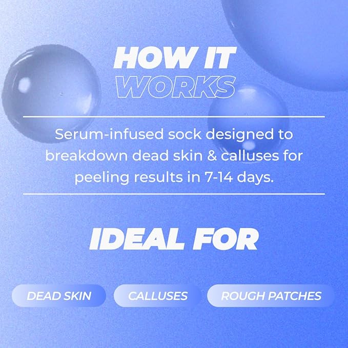 Vitamasques Foot Peeling Mask, 3 Pairs - Korean Exfoliating Foot Mask for Dry Cracked Feet & Callus Removal, Feet Peeling Masks that Remove Dead Skin for Soft Heels with Coconut & Pineapple Extract