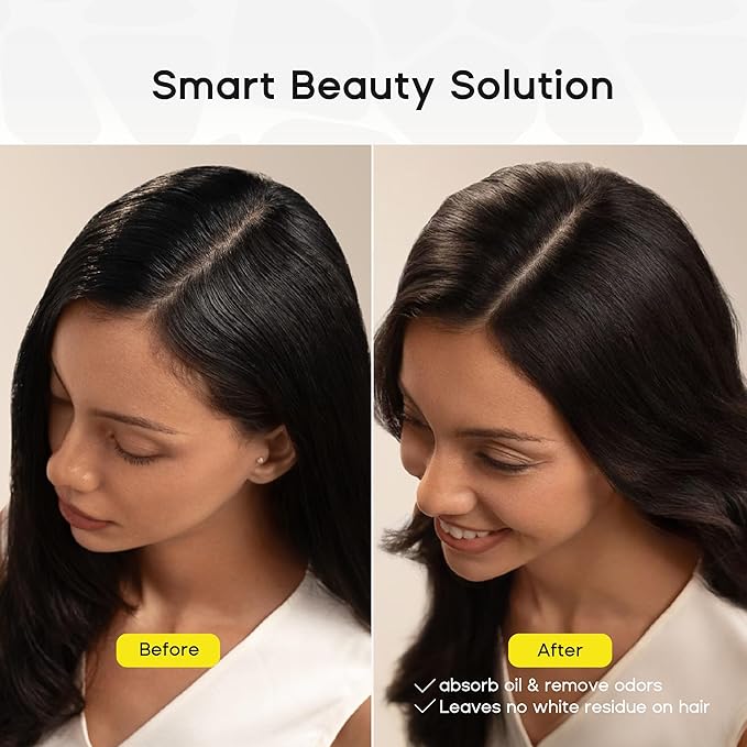 Dry Shampoo for Women, Dry Scalp Shampoo Spray for Dark Hair Leaves No White Residue, Absorb Oils, Volumizing & Refresh Hair for 72 Hours, 5.07 Fl Oz (Pack of 3)