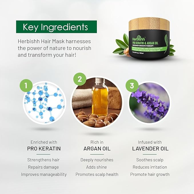 Dark Brown Rapid Infusion Hair Color Cream, Permanent Hair Dye in One Minute with Comb Applicator and Argan Oil Deep Conditioning Hair Mask 5.07 FL OZ Combo Pack