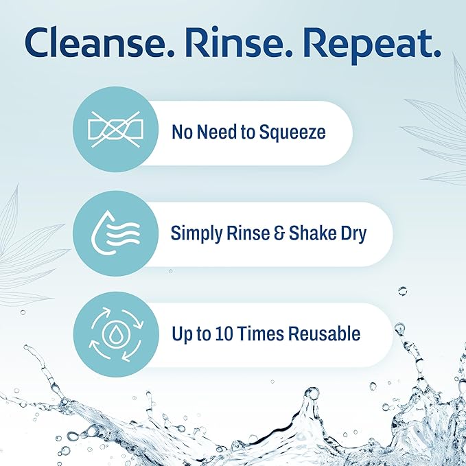 HartFelt Bath Sponges for Shower | Oval Body Wash Scrubber for Exfoliating Skin | Clean and Refresh Body, Back & Arms | Chemical-Free Body Sponge | Made in USA - Pack of 25