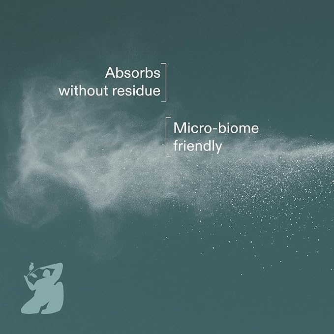 Cleo+Coco - Natural Dry Shampoo Powder - For Body & Hair - For Women - Absorbs Odor & Sweat - Essential Oils & Arrowroot Powder - Free of Talc & Parabens - PCR - Made in USA - Basil Mint - 0.88oz