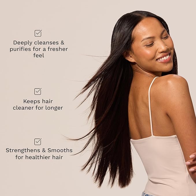 HAIR BURST Hair Conditioner for Oily Roots and Scalp - Removes Excess Sebum and Greasy Oil Build-Up - Vegan -11.8 FL. OZ