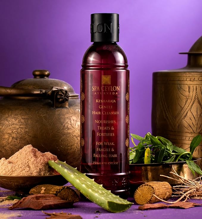 SPA CEYLON Kesharaja Gentle Hair Cleanser | Moisturizing | Hair Hygiene | Sulfate-Free Hair Care for Weak Fragile & Falling Hair