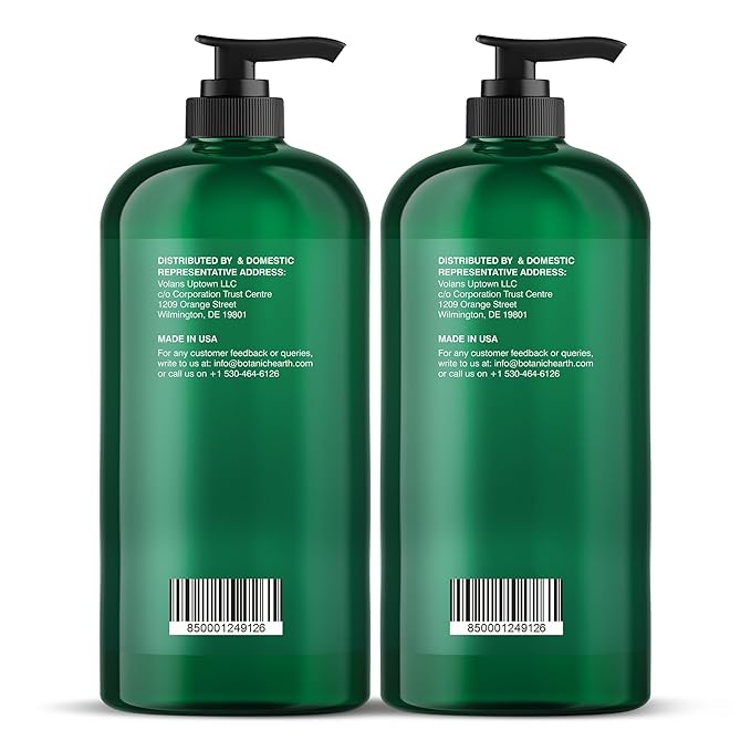 Botanic Hearth Tea Tree Body Wash | 16 Fl Oz | Helps Soothe Itchy, Dry Skin, Antifungal Body Wash With 100% Pure Tea Tree Oil | Sulfate Free, Paraben Free, For Men And Women Set Of 2