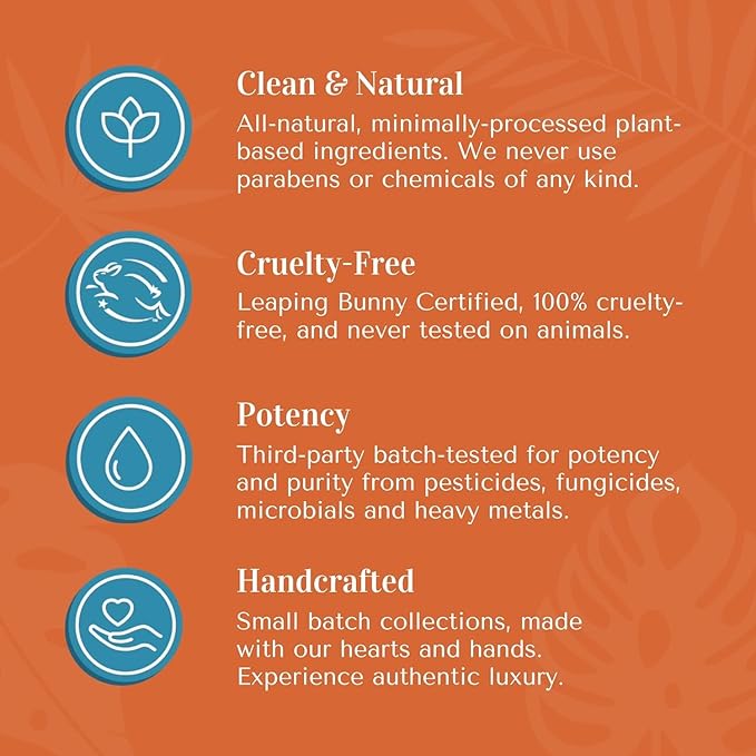 Saavy Naturals Sweet Orange Body Wash, Moisturizing Shower Gel for Men & Women, Vegan Formula with Coconut Oil, Shea Butter, and Aloe Vera - 8.5 Fl Oz, 2 Pack Made in the USA